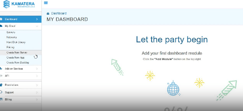Kamatera Support 4 kamatera Dashboard