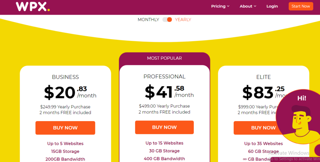 Order Hosting From WPX Hosting 5 WPX Plans