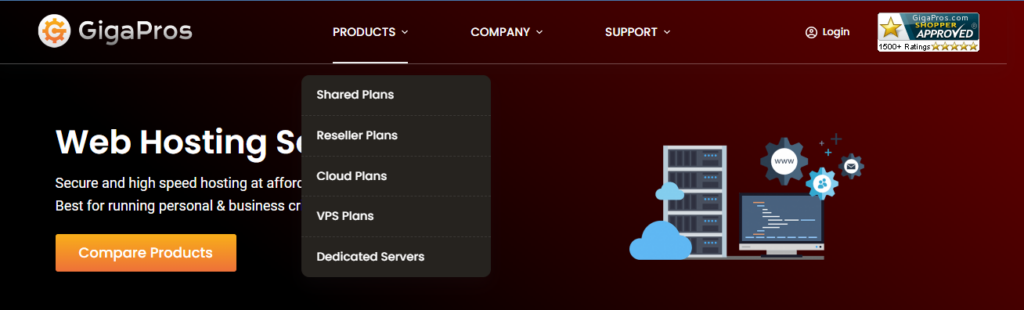 GigaPros Login 3 GigaPros Login