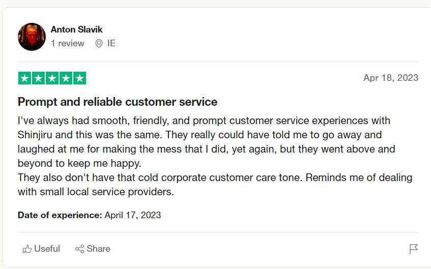 Shinjiru Support 6 Shinjiru support team