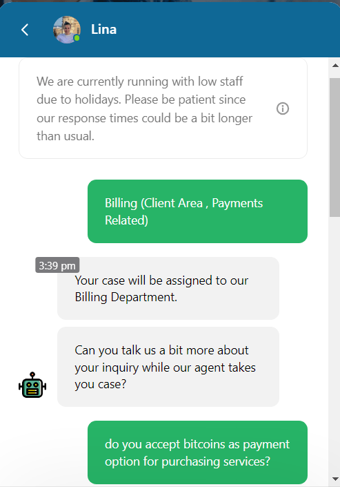 As you type your issue