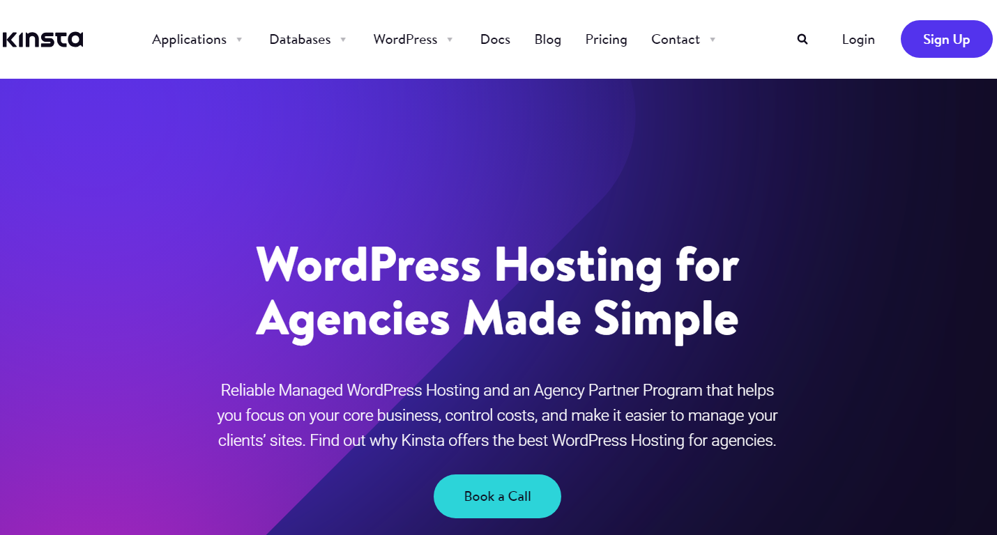 Kinsta Agency Hosting
