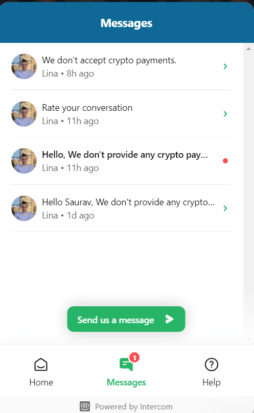 My Support Ticket History