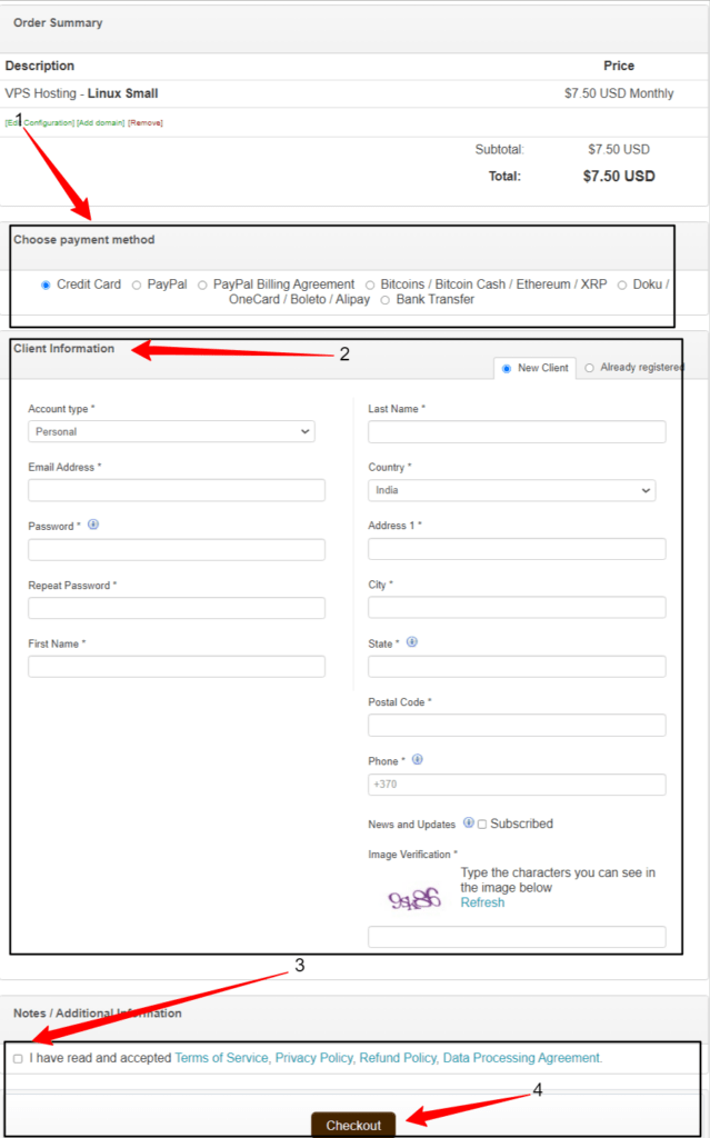 Order Hosting From Hostens 8 Oder Summery