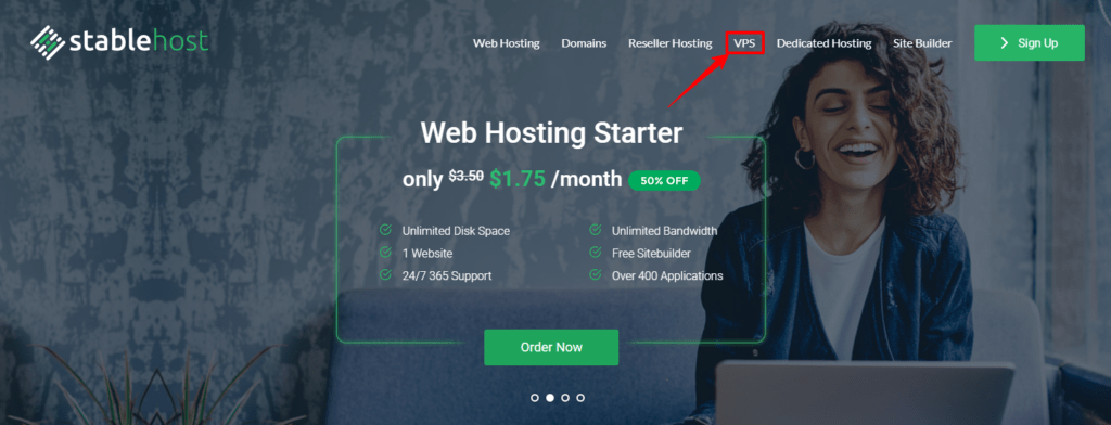 Order Hosting From Stablehost