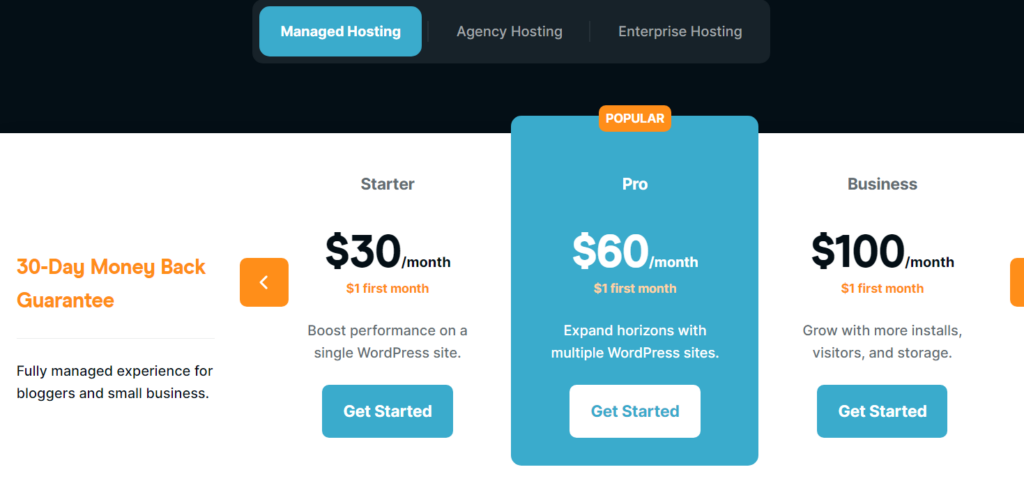 Order Hosting From Rocket.net