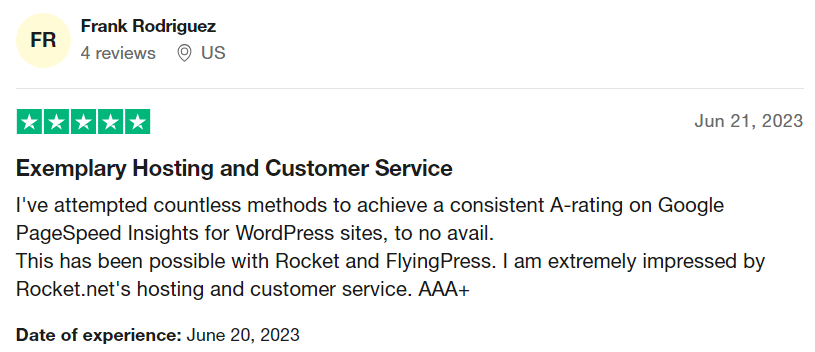 Rocket.net Support 3 Rocket.net Customer Feedback