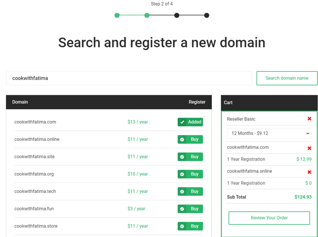 Stablehost domain configuration