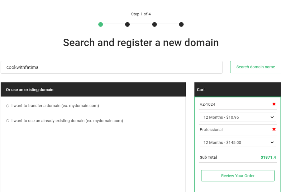 Order Hosting From Stablehost