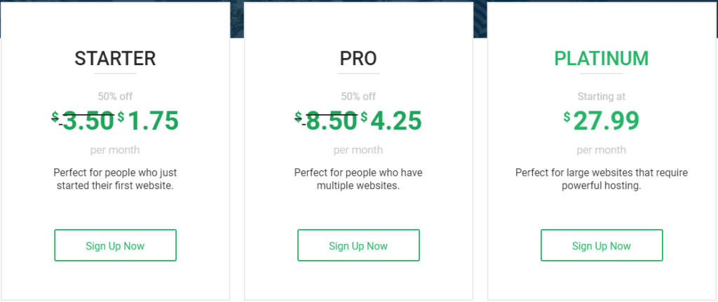 Stablehost wordpress hosting plans