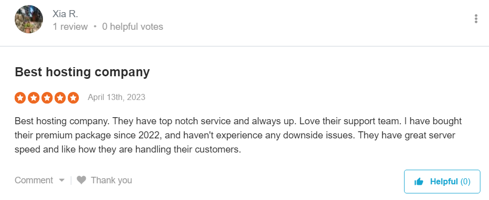 UltaHost Customer Feedback