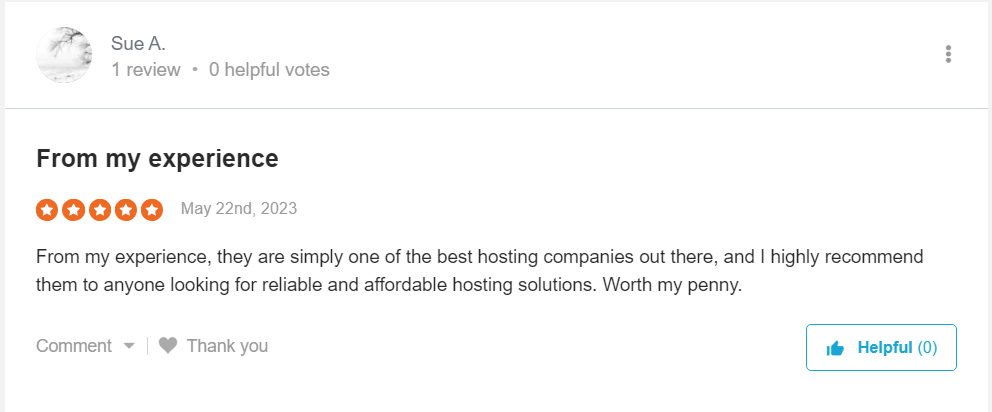 UltaHost Customer Feedback