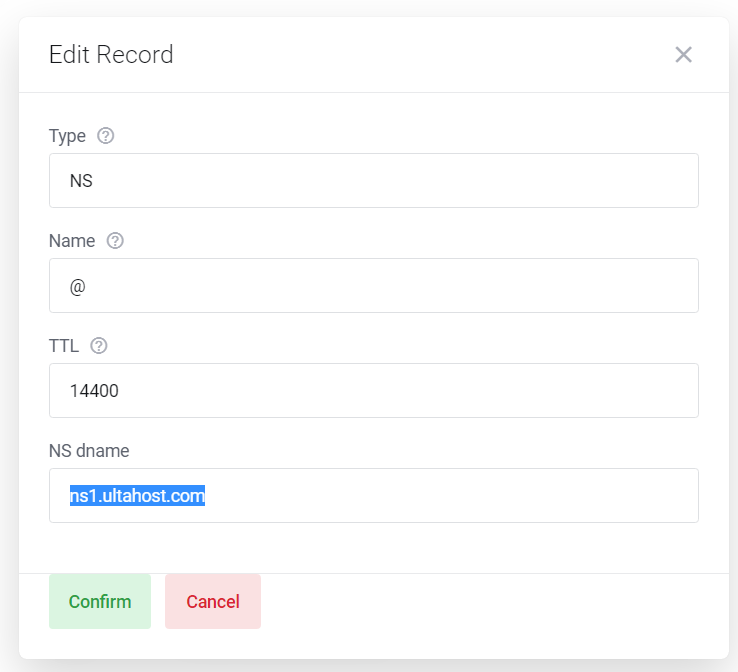 UltaHost NameServers 8 UltaHost NameServers
