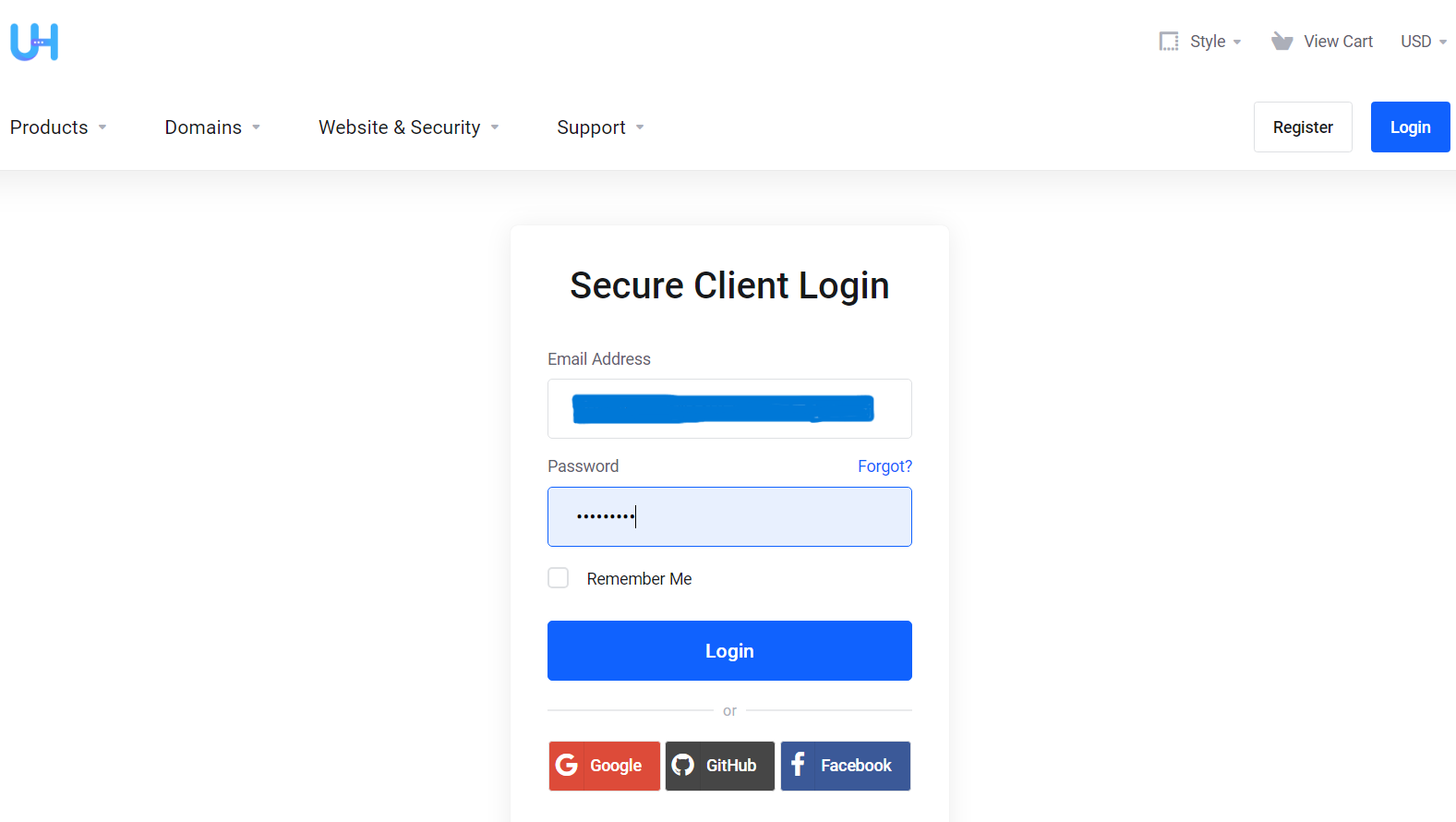UltaHost Login 7 Ultahost login