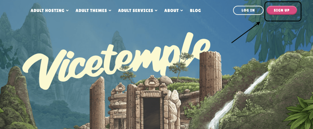 ViceTemple Login 4 ViceTemple Signup