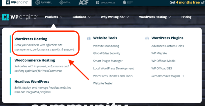 WP Engine WordPress Hosting Plans