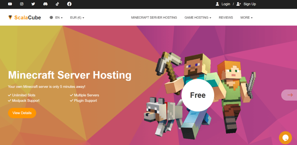 Order Hosting From ScalaCube