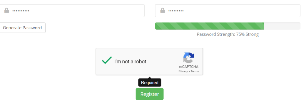 ViceTemple Login 6 register button