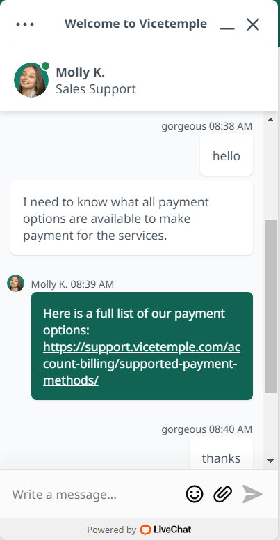 ViceTemple Support 5 ViceTemple Support