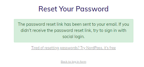Hostinger-Reset-password