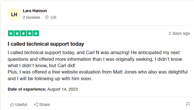 Incredible Phone support