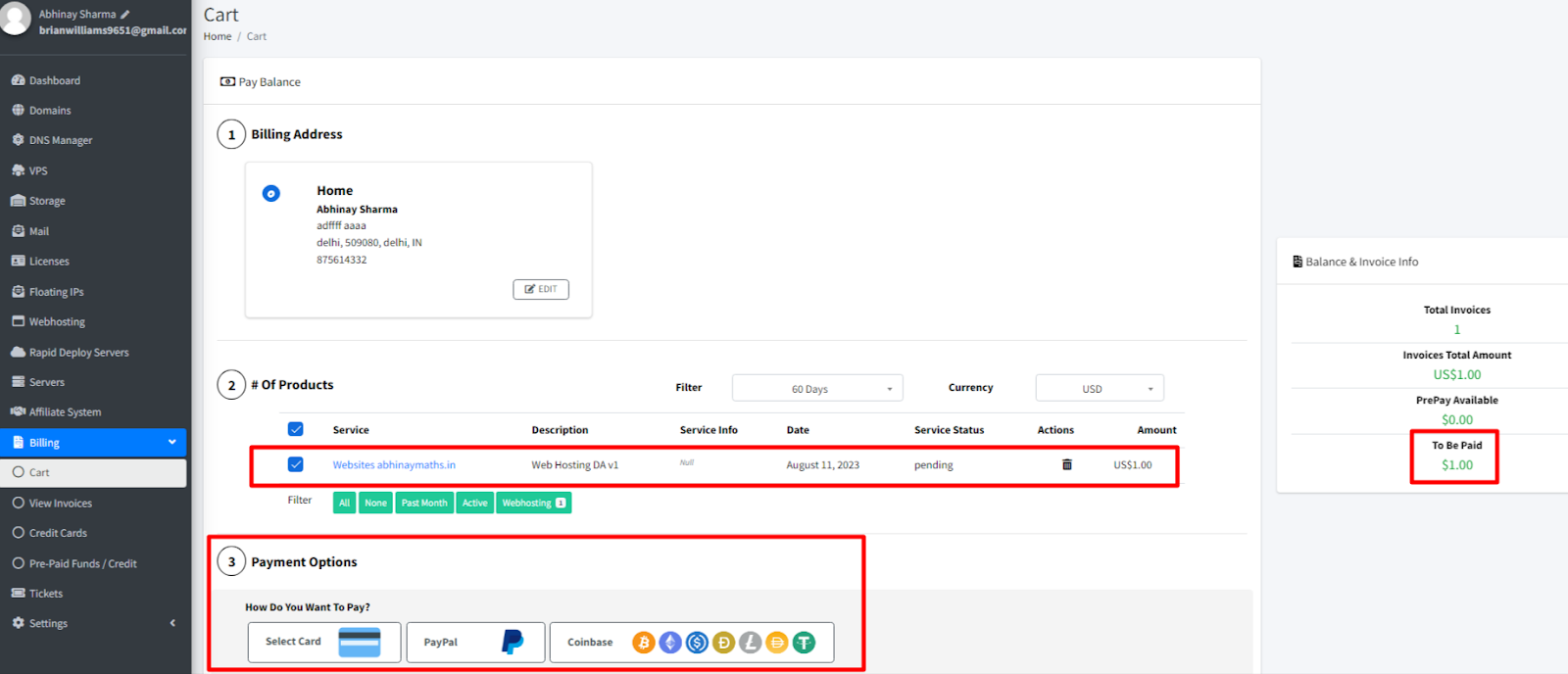 Interserver $1 for 3 months-3