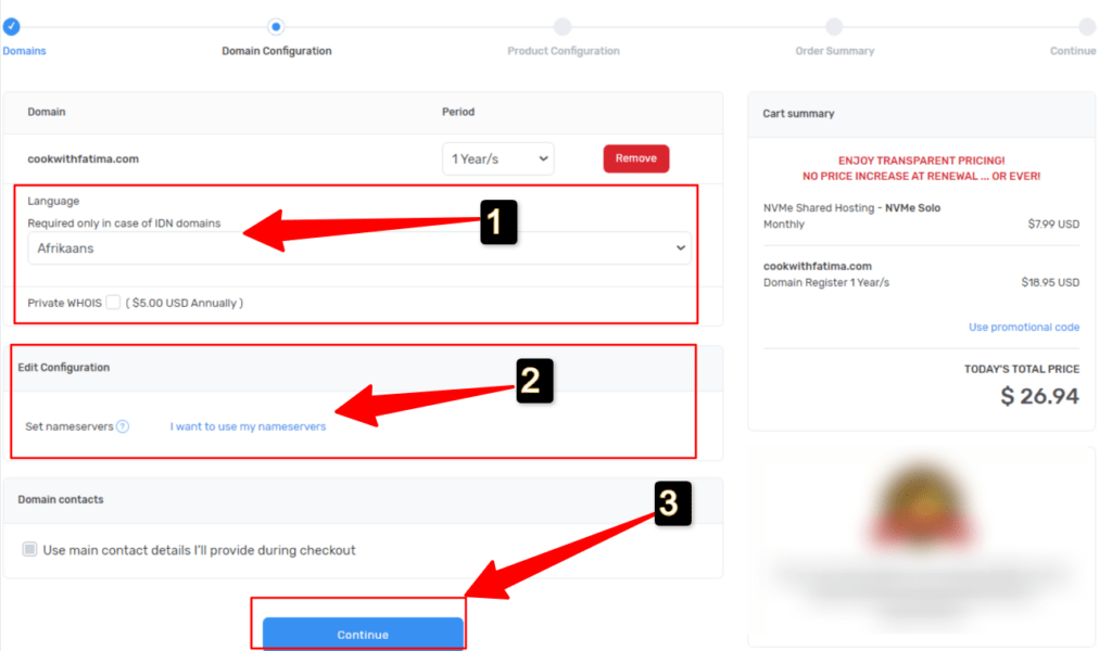 On pressing the above option