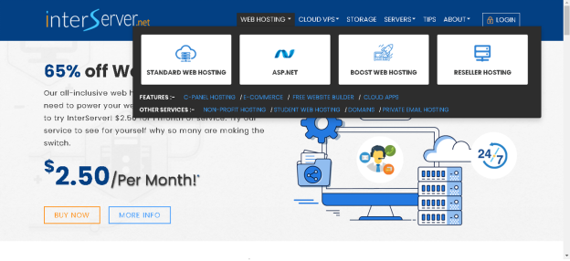 Order Interserver Reseller Hosting