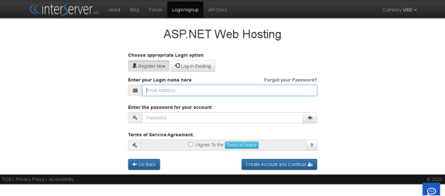 Order Windows ASP.Net Hosting 2