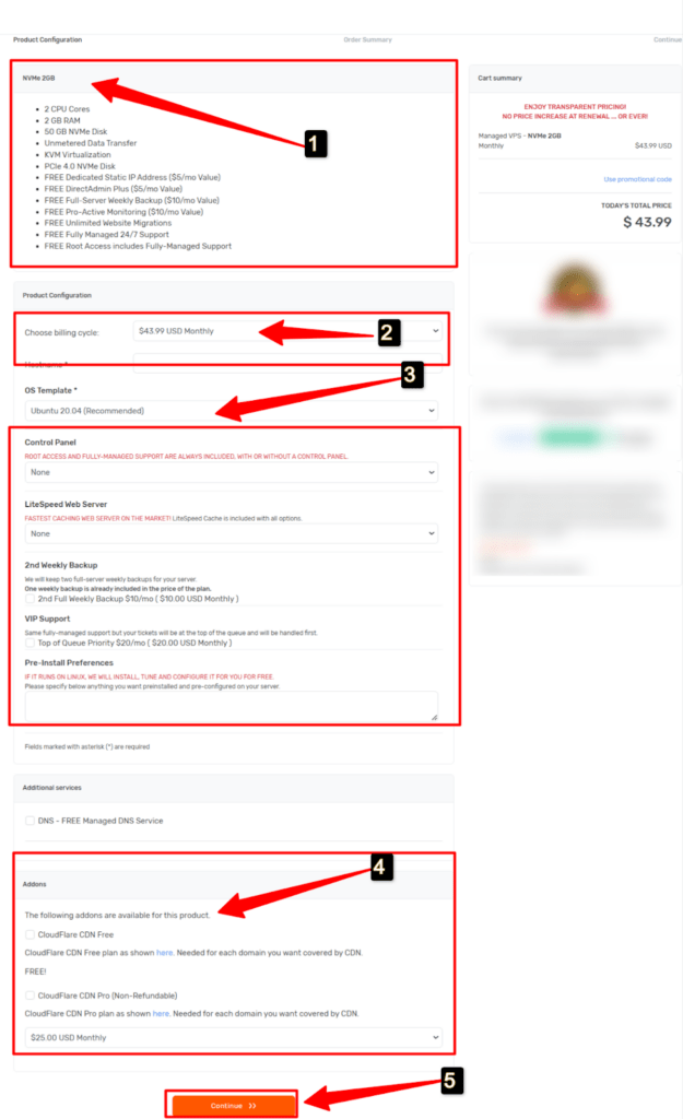 order Linux VPS Hosting in RoseHosting