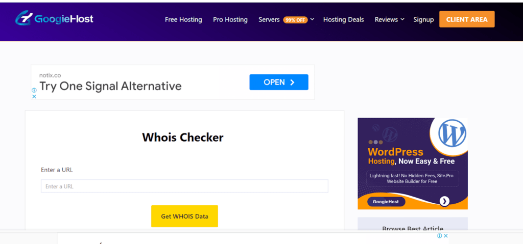 verify my updated NameServers