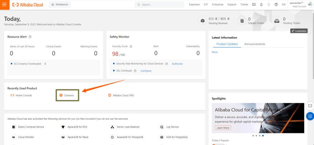 Alibaba-Cloud-Nameservers