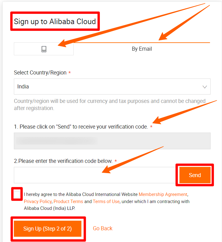 Confirm and verify your email address