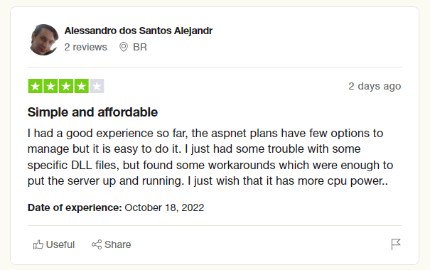 Easy to use and affordable but needs more power