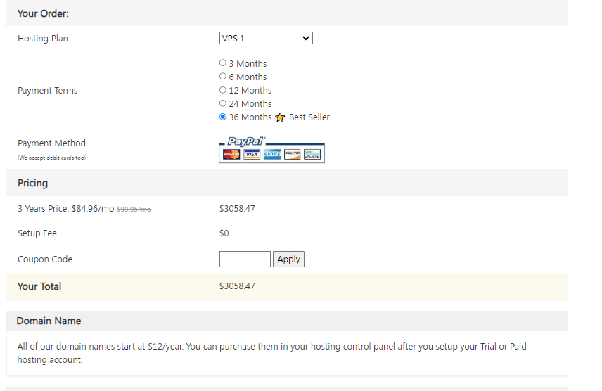 Order Hosting From SmarterASP 21 Vps Enter Coupon