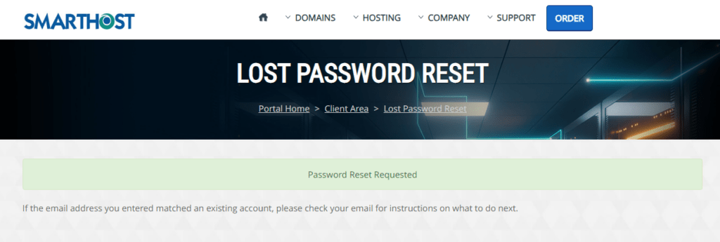 Lost-Password-Reset