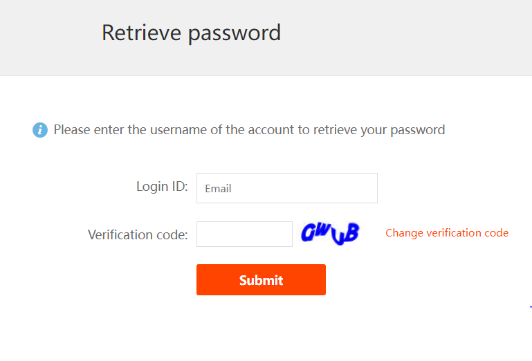 Press the submit button