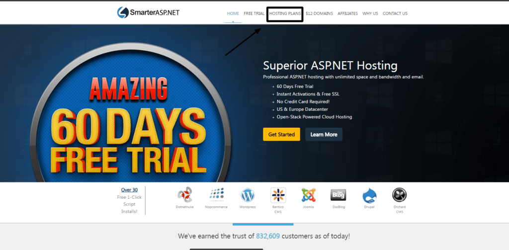 Order Hosting From SmarterASP 18 Order Hosting From SmarterASP
