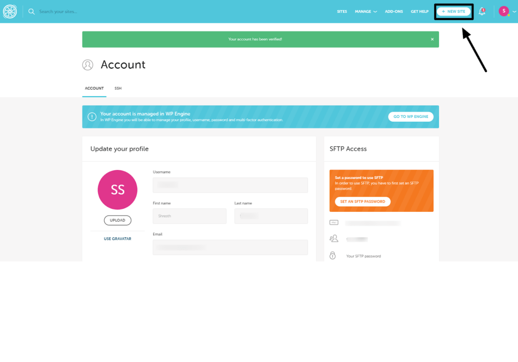 Order Hosting From Getflywheel 