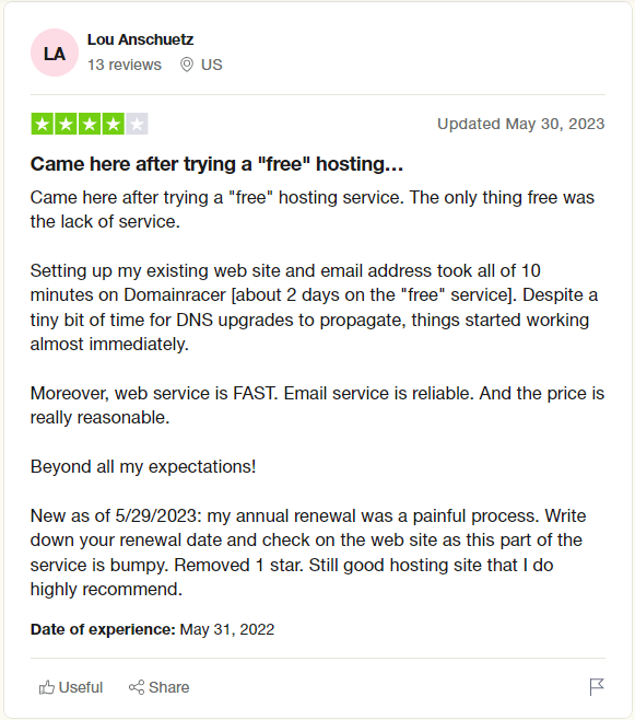 Bad customer service