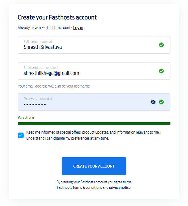 Order Hosting From Fasthosts 9 Create-account-with-fasthosts