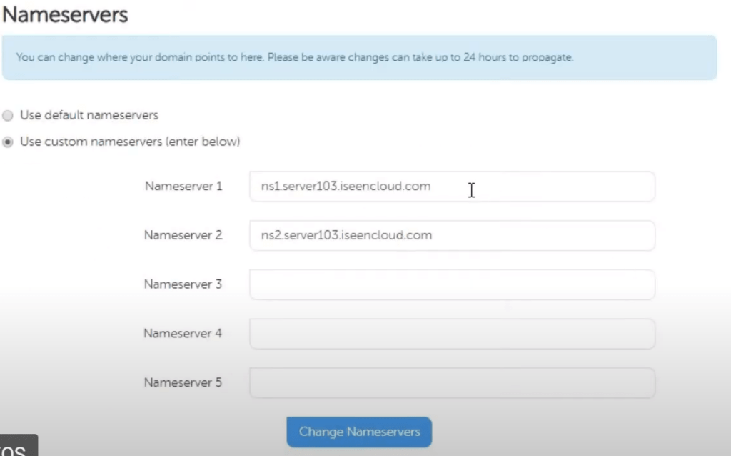 DomainRacer NameServers 8 DomainRacer NameServerss Nameservers