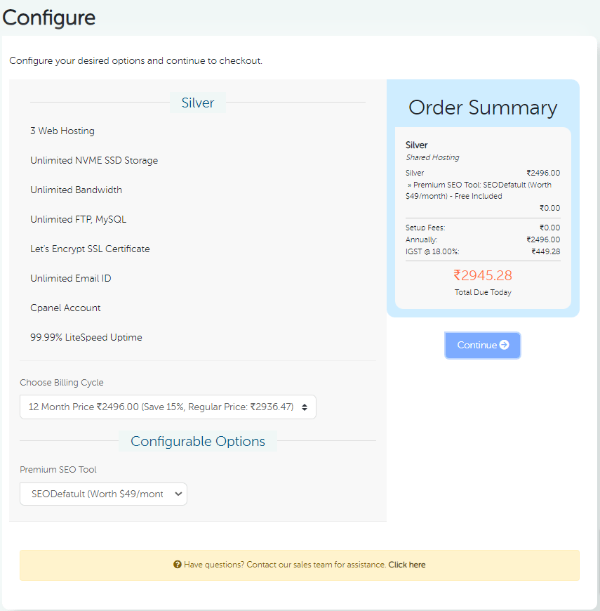 DomainRacer configure