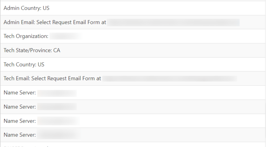 DomainRacer NameServers 11 DomainRacer updated nameserver