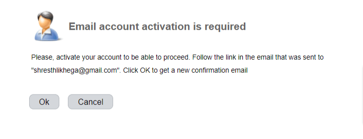 Prohoster email activation