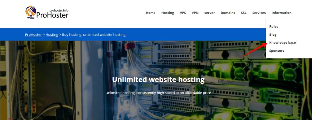 Prohoster knowledge base