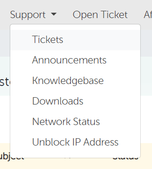 click on the tickets button