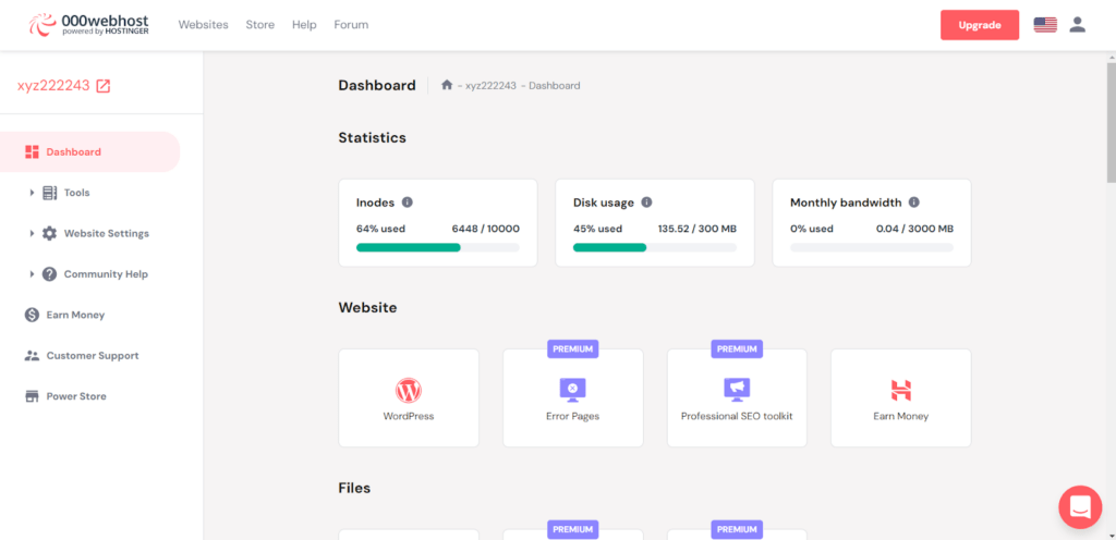 find the “Customer Support” tab