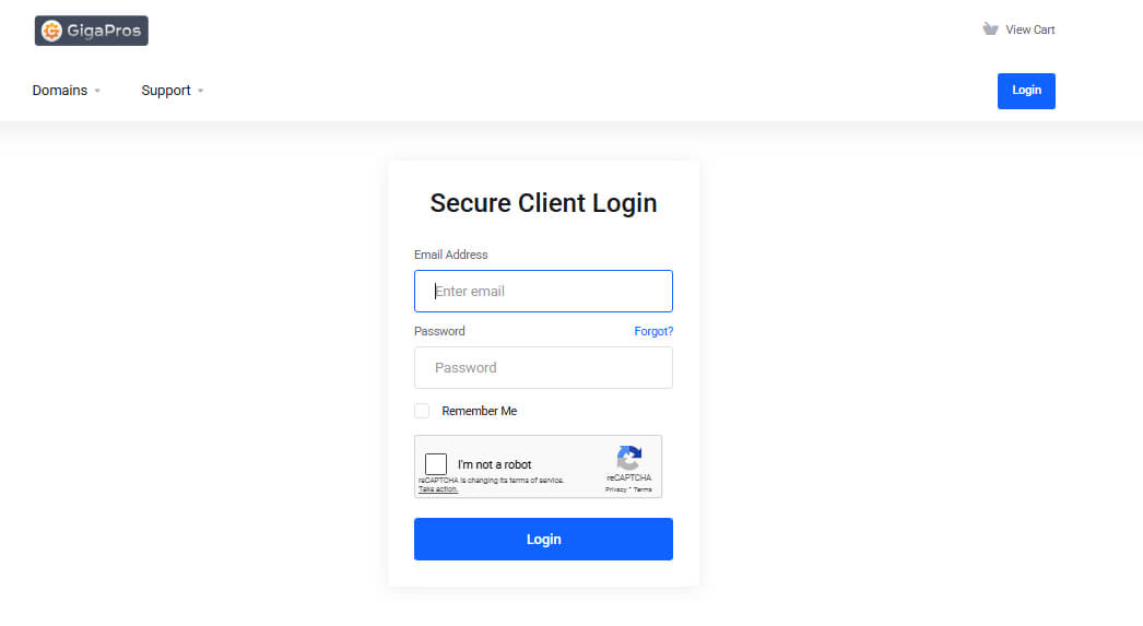 Capture1 GigaPros Login