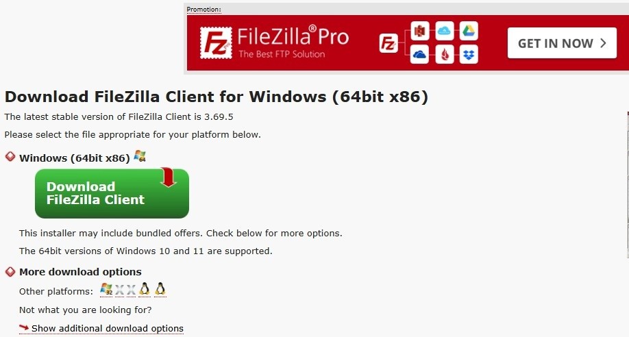 Filezilla 